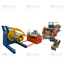 Factory supply metal steel equipment for sheet slitting machine line with decoiler and recoiler